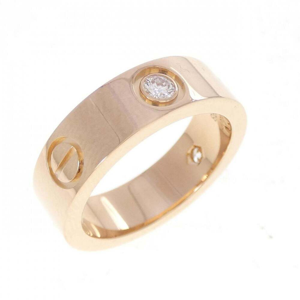 CARTIER Gold Diamond Love Ring
